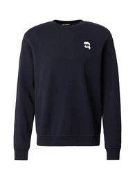 Sweatshirt ecru / navy / schwarz