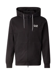 Sweatjacke schwarz / wei