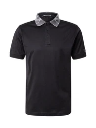 Poloshirt basaltgrau / schwarz / wei
