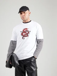 Karl Lagerfeld T-Shirt knallrot/schwarz/weiß