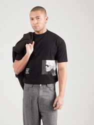 Karl Lagerfeld T-Shirt schwarz/offwhite