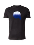Karl Lagerfeld T-Shirt dunkelblau/schwarz/weiß