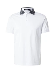 Karl Lagerfeld Poloshirt grau/schwarz/weiß