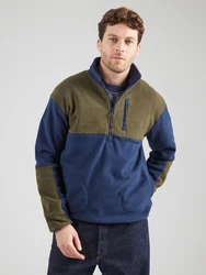 BLEND Jacke & Pullover 'BROOKS' navy / oliv