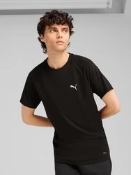 PUMA Funktionsshirt EVOSTRIPE schwarz/weiß