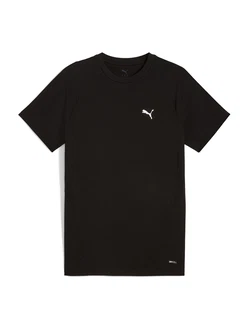 PUMA Funktionsshirt EVOSTRIPE schwarz/weiß