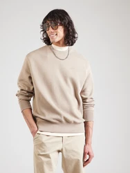 Levi's Sweatshirt AUTHENTIC CREW Logostickerei beige