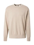 Levi's Sweatshirt AUTHENTIC CREW Logostickerei beige