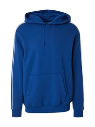 Sweatshirt blau / wei