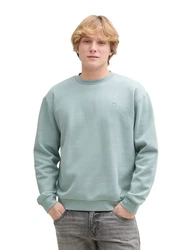 TOM TAILOR DENIM Sweatshirt rauchblau