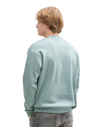 TOM TAILOR DENIM Sweatshirt rauchblau
