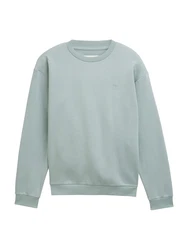 TOM TAILOR DENIM Sweatshirt rauchblau