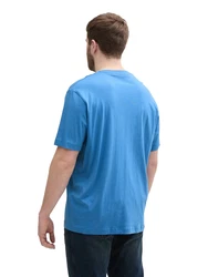 TOM TAILOR Men + T-Shirt blau/schwarz/weiß