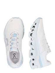 On Laufschuh Cloudmonster / Cloudrift hellblau/hellgrau/weiß