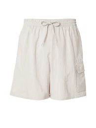 Sportshorts 'Essentials' hellbeige / wei