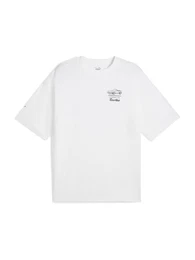T-Shirt 'Porsche Legacy' hellgrau / wei