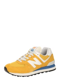 Sneaker '574' orange / wei