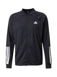 Trainingsjacke schwarz / wei