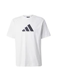 ADIDAS SPORTSWEAR Sportshirt 'FI 3BAR' schwarz/weiß