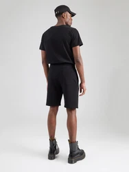 GUESS Shorts 'CLOVIS' schwarz/silber