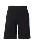 GUESS Shorts 'CLOVIS' schwarz/silber
