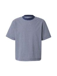 T-Shirt marine / wei
