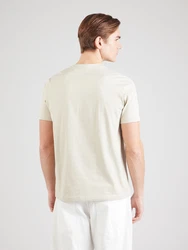 BOSS T-Shirt 'Spiderbat' kitt/weiß