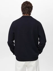 MANGO MAN Pullover 'DAILYS' marine
