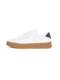 Sneaker 'Court' ecru / navy