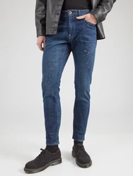G-STAR Jeans dunkelblau/weiß