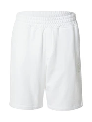 GUESS Shorts 'CLOVIS' gold / weiß