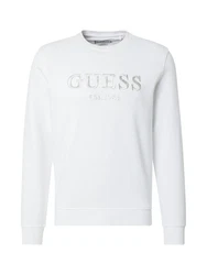 GUESS Sweatshirt 'Beau' weiß