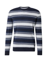 Pullover marine / navy / hellgrau / wei