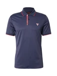 GUESS Poloshirt marineblau/knallrot