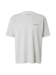 GUESS JEANS T-Shirt graumeliert/grenadine/schwarz