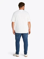 Tommy Hilfiger Big & Tall T-Shirt grün/weiß
