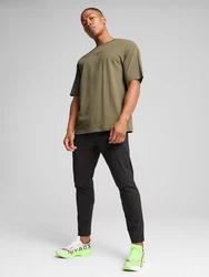 PUMA Funktionsshirt 'PUMA x HYROX' oliv / schwarz
