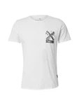 Key Largo T-Shirt 'Summer Splash' dunkelgrau/grn/rosa/wei