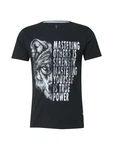 Key Largo T-Shirt Mastering grau/schwarz/weiß