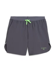 PUMA Sportshorts 'Puma x Hyrox' grau/limette