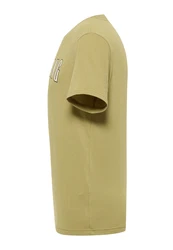 MUSTANG T-Shirt 'Austin' beige/schwarz/weiß
