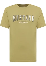 T-Shirt 'Austin' beige / schwarz / wei