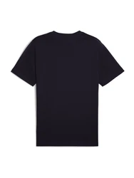 PUMA T-Shirt Essentials No. 1 nachtblau/weiß