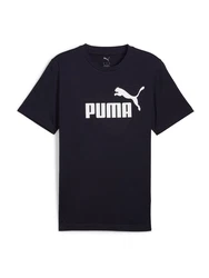 PUMA T-Shirt Essentials No. 1 nachtblau/weiß