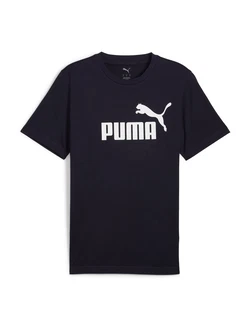 PUMA T-Shirt Essentials No. 1 nachtblau/weiß PUMA T-Shirt Essentials No. 1 nachtblau/weiß