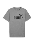 PUMA T-Shirt Essentials No. 1 dunkelgrau/schwarz