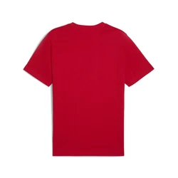 PUMA T-Shirt Essentials No. 1 blutrot/weiß