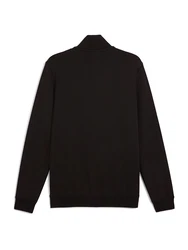 PUMA Sweatjacke 'Essentials No. 1' schwarz/weiß