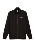 PUMA Sweatjacke 'Essentials No. 1' schwarz/weiß