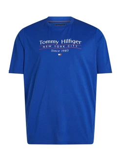 Tommy Hilfiger T-Shirt BT-HILFIGER CENTER STACK TEE-B
